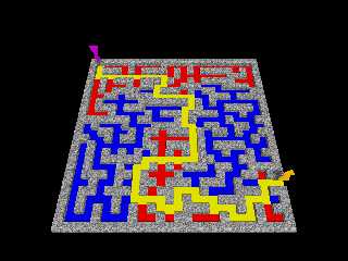 1998-10-19 maze solver, take 1 (david gemelli) [rendered by yadgar on 2019-04-28 using pov-ray 3.7].png