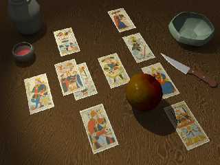 Tarot table with apple_02.jpg